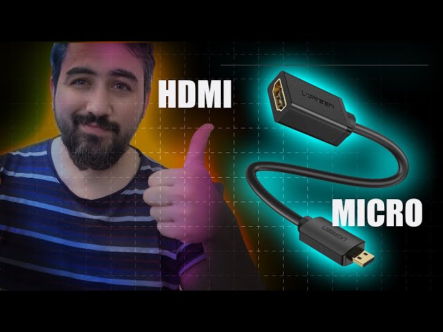 Video thumbnail for Expand Your Screen with Micro HDMI to HDMI Adapter! 🖥️✨"