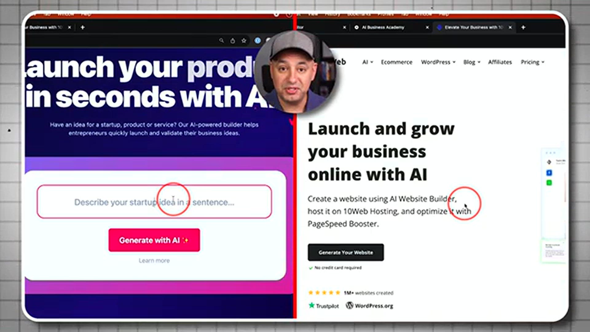 'Video thumbnail for How to Make a Website Using AI'