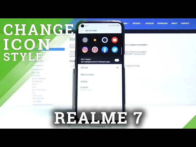 Video thumbnail for How to Personalize Icons on REALME 7 – Change Icon Shape