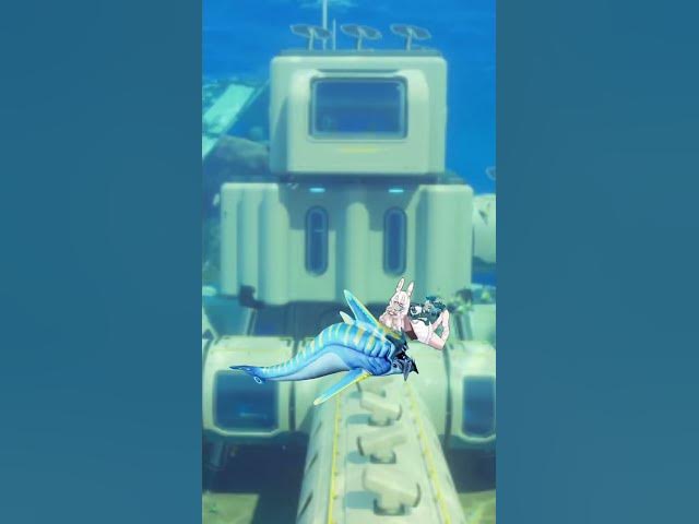 Video thumbnail for lurking below. @babushka #vtuber #envtuber #femboy #subnautica2