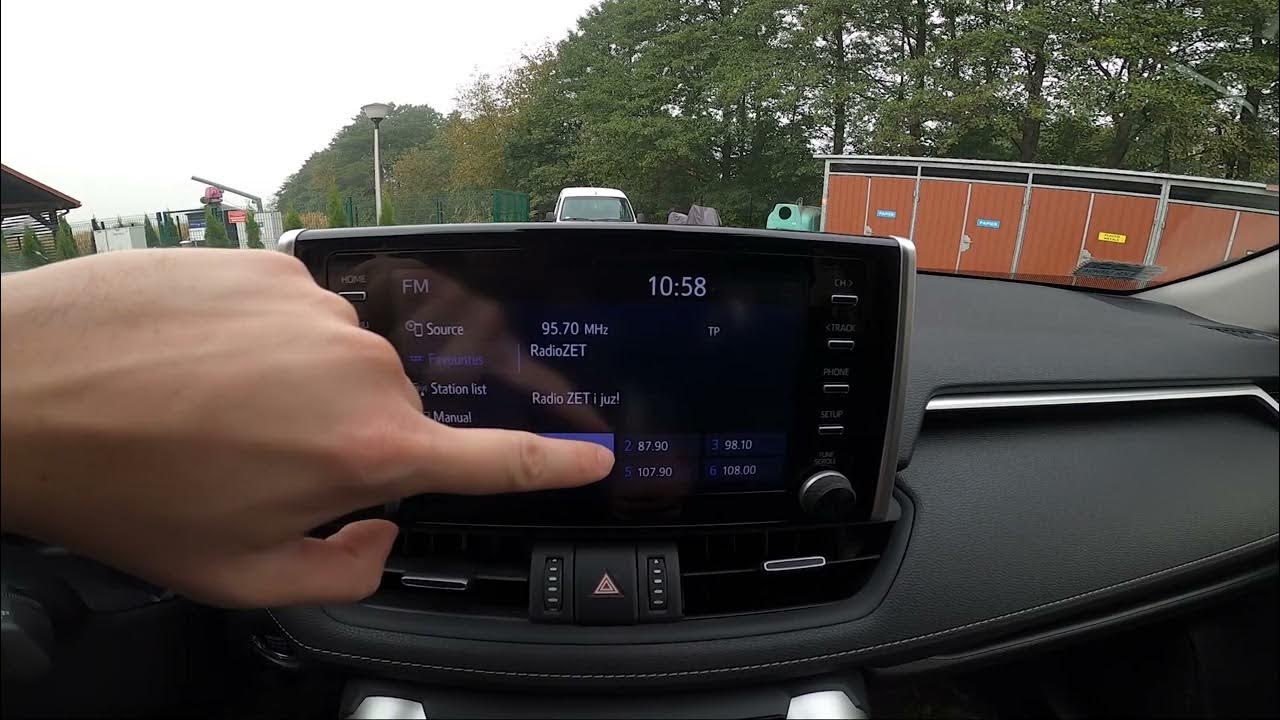 Video thumbnail for How to Find and Manage Radio Preset in Toyota RAV 4 V ( 2018 - now )