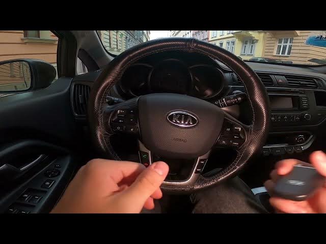Video thumbnail for How to Eject Manual Key for Kia Rio III ( 2011 – 2016 ) | Take Out Manual Key