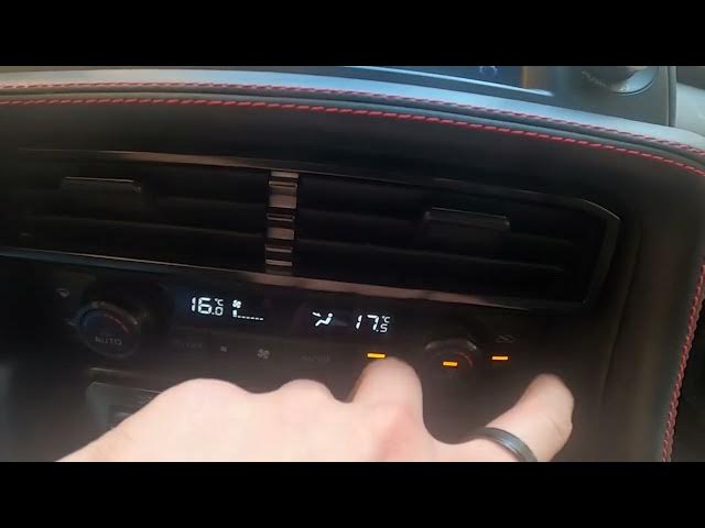 Video thumbnail for How to Change Airflow Temperature in Nissan GT-R R35 ( 2007 - now ) - Adjust Blowing Temperature