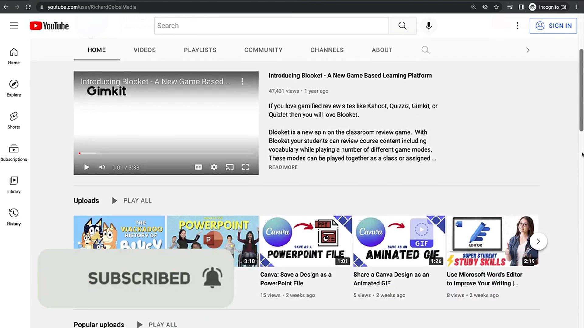 'Video thumbnail for How to Outline Text in Canva'