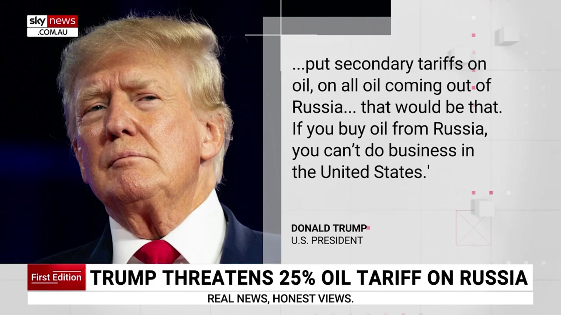 'Video thumbnail for Business Basics: trump, putin, and ukraine: escalating tensions and global impact'