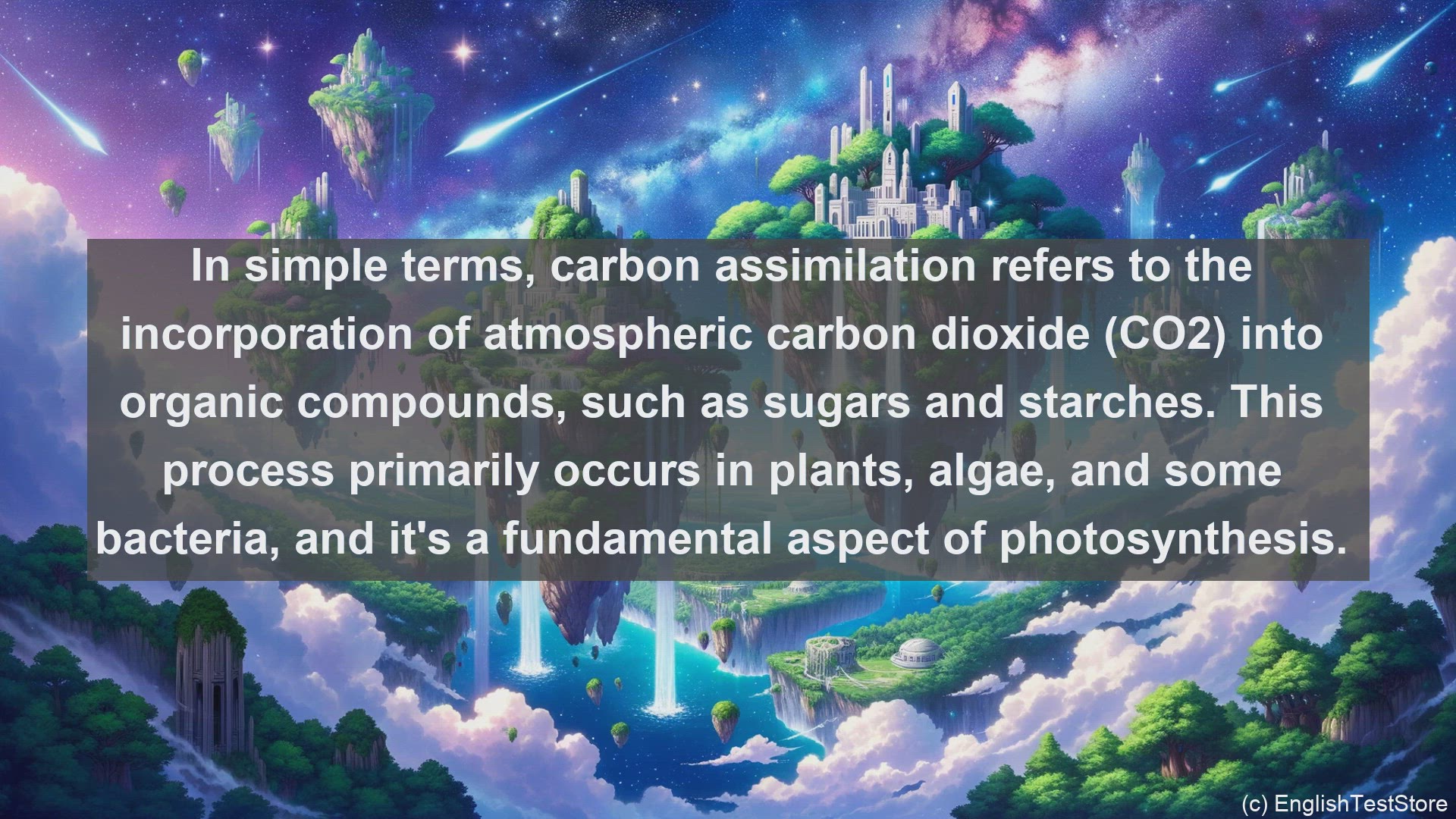 'Video thumbnail for Carbon assimilation in science  definition and examples'
