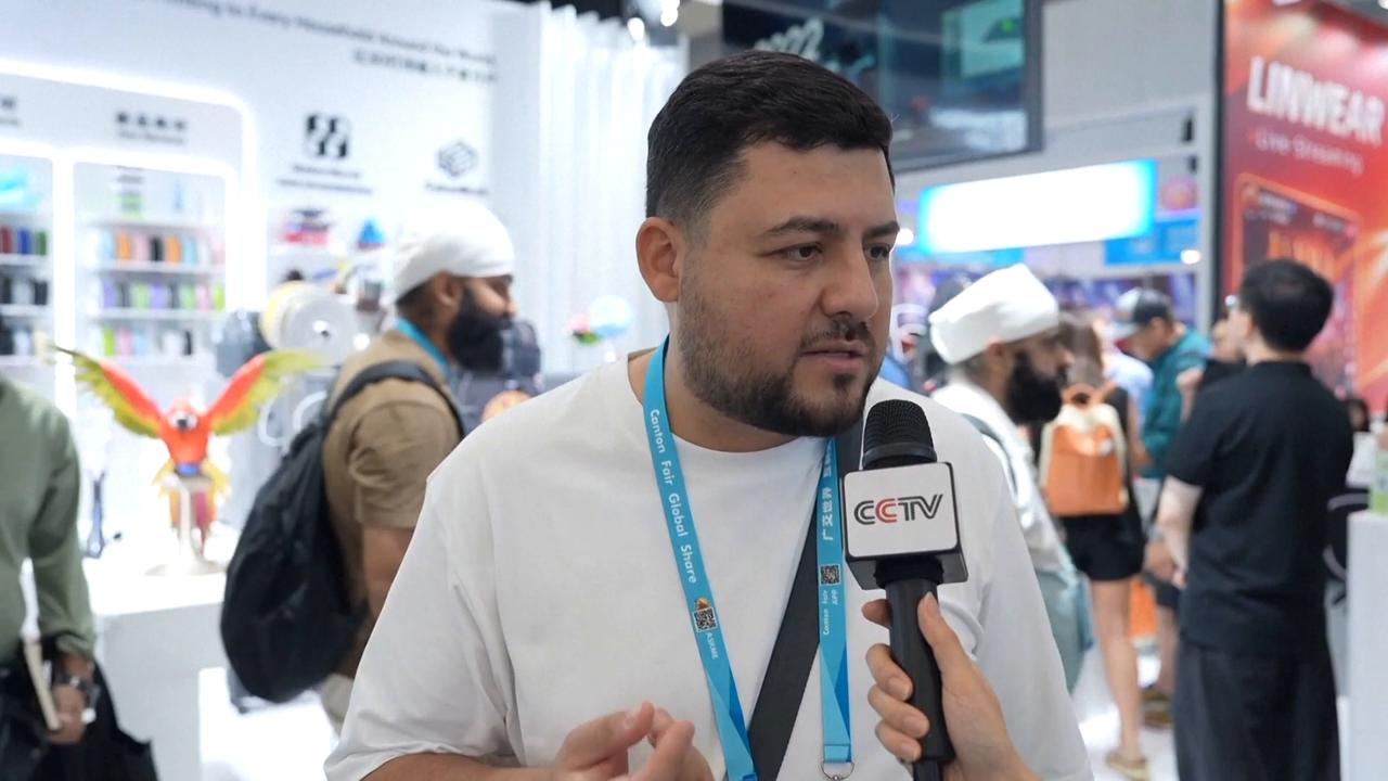 Video thumbnail for China: China's 3D printing equipment highly sought after at Canton Fair.