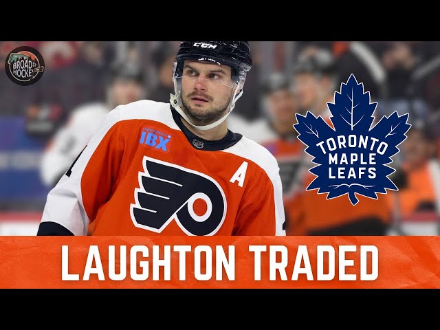 Video thumbnail for Flyers trade Scott Laughton to Leafs: INSTANT REACTION