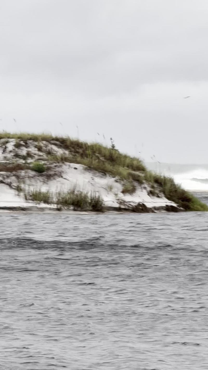 Video thumbnail for Rough Seas as Hurricane Isaias Approaches the Coast
