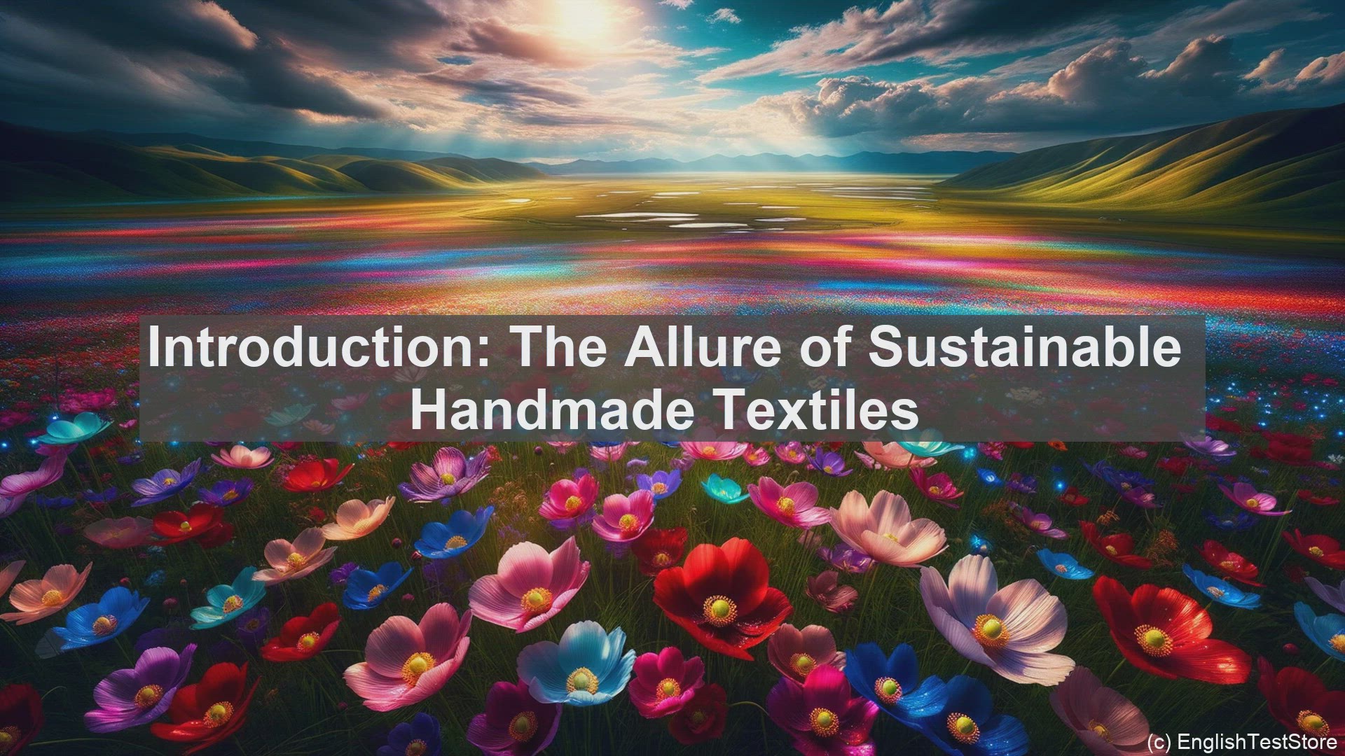 'Video thumbnail for Top 10 Sentences for Understanding Sustainable Handmade Textiles'