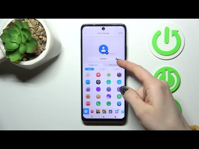 Video thumbnail for How to Change Icons Shape on MOTOROLA One 5G Ace? - Use X Icon Changer