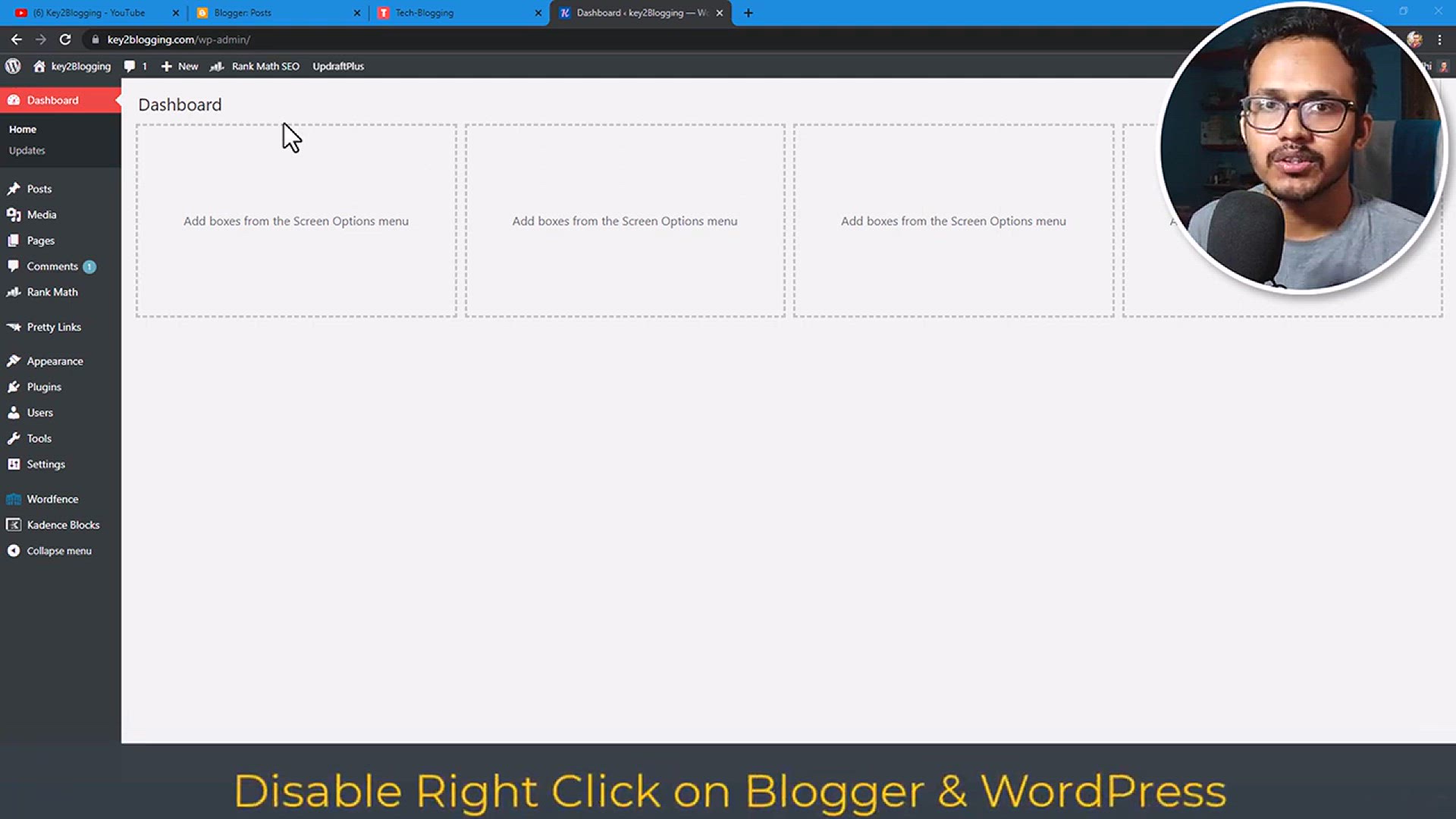 'Video thumbnail for Disable Right Click In website _ Blogger & WordPress _ No JS Required'