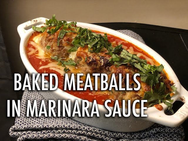 Video thumbnail for Cheesy Italian Meatballs with Marinara Sauce | Dinner Recipes | Cooking with Anadi