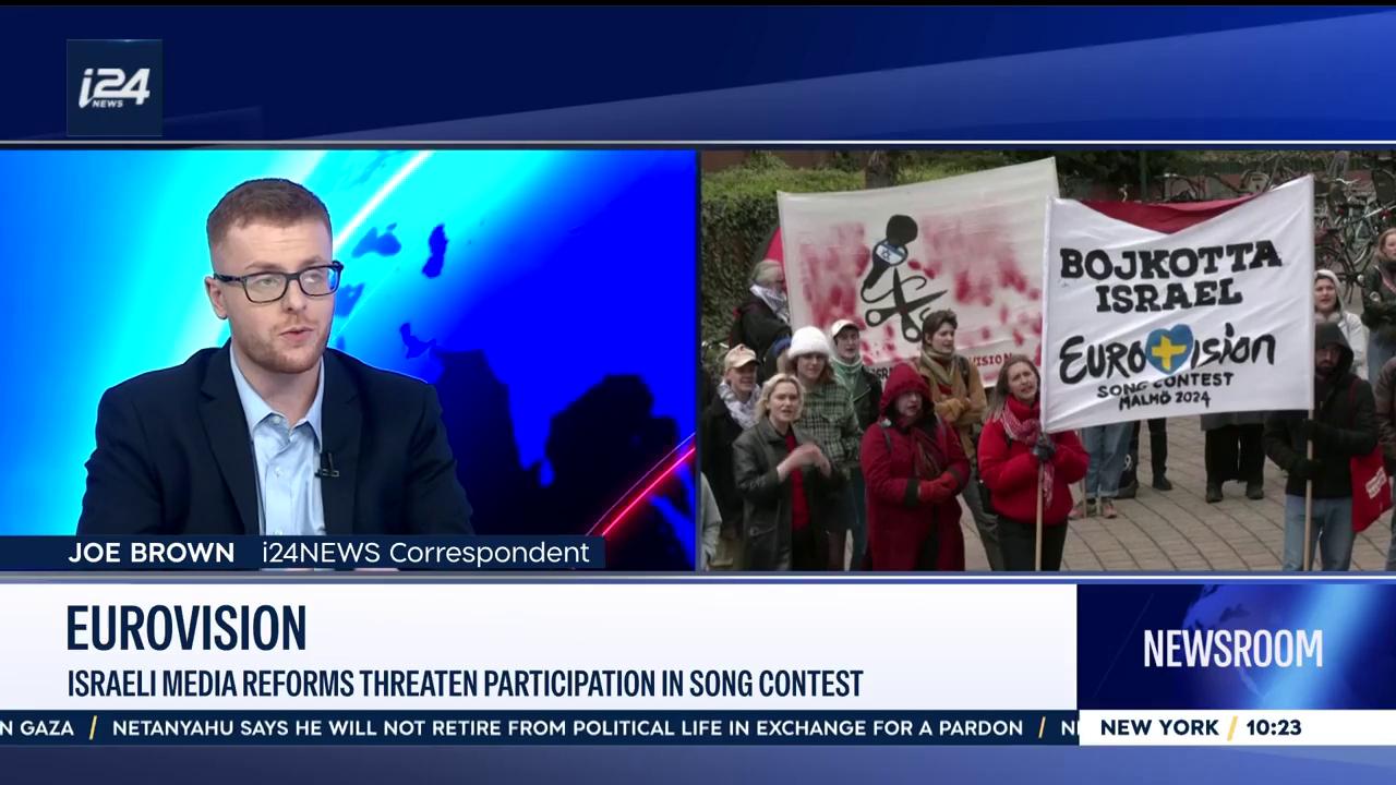 Video thumbnail for Eurovision: 4 countries drop out of song contest over Israel's participation