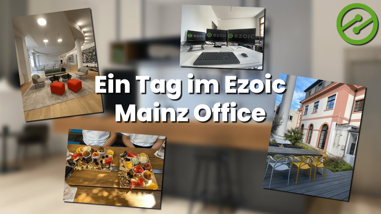 'Video thumbnail for Ein Tag im Ezoic Mainz Office'