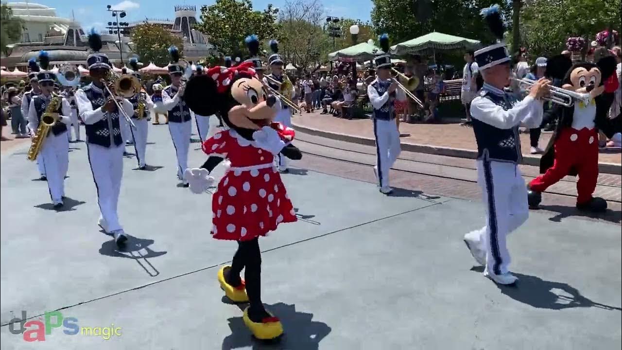 'Video thumbnail for Disneyland Band March Along on Main Street, USA at Disneyland - June 5, 2022'