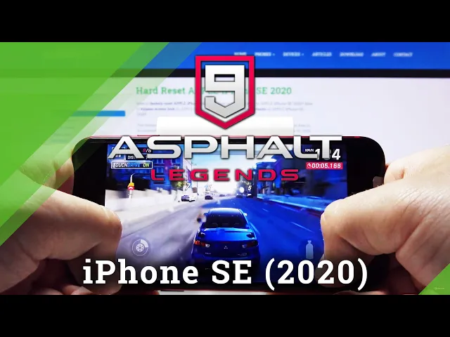 Video thumbnail for Test Asphalt 9 on iPhone SE (2020) – Checkup Game Quality