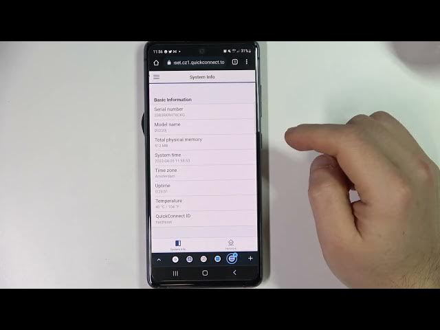 Video thumbnail for How to Check Operating System Version and Another Data about your SYNOLOGY DS220j - System Info