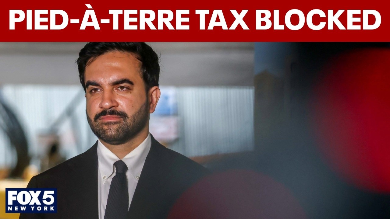 Video thumbnail for Staten Island judge temporarily blocks Mamdani's pied-à-terre tax