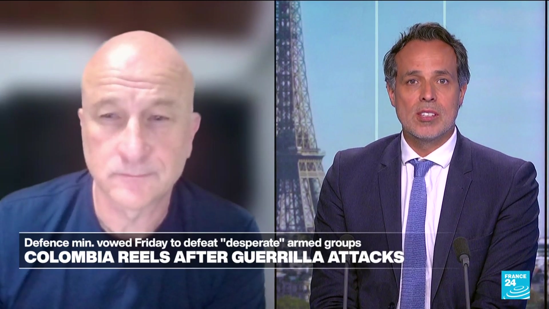 'Video thumbnail for Colombia: Deadly attacks cast a shadow on President’s peace policy'