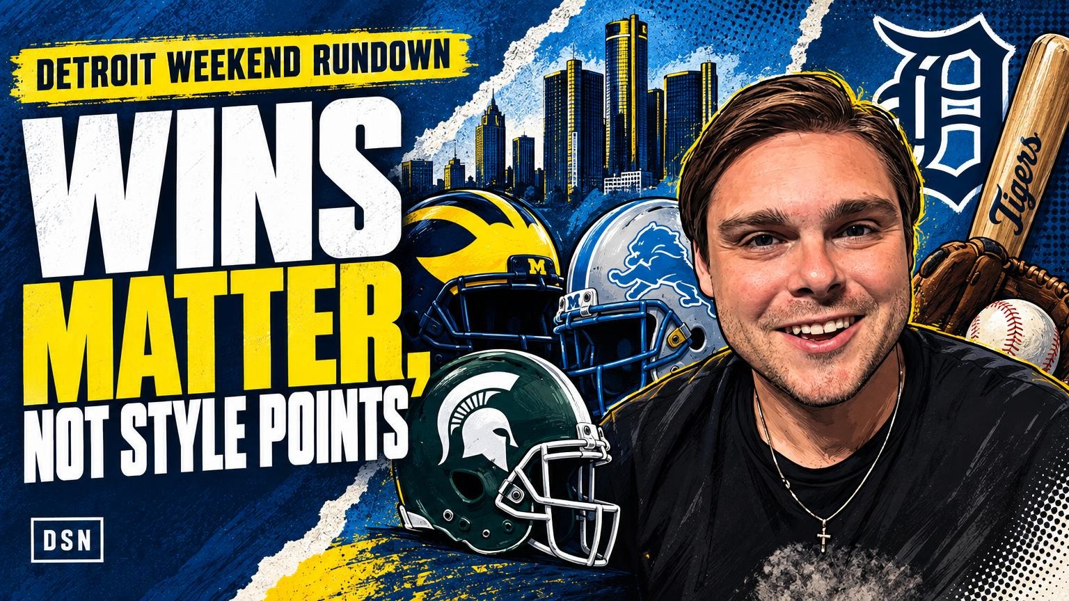 Video thumbnail for Detroit teams need wins, not style points, plus a Tigers media gripe