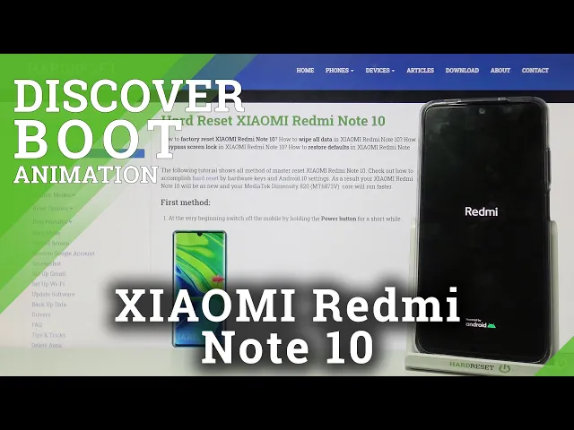 Video thumbnail for XIAOMI Redmi Note 10 Boot Animation | Startup Sound