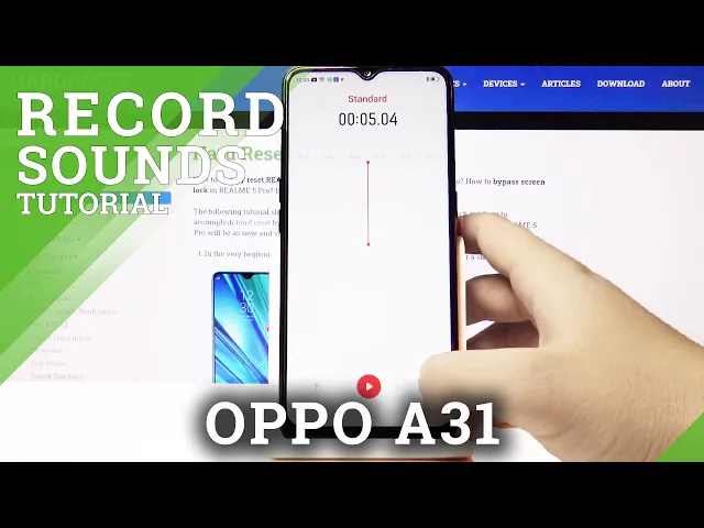 Video thumbnail for How Record Sound on OPPO A31 2020 – Save Sound