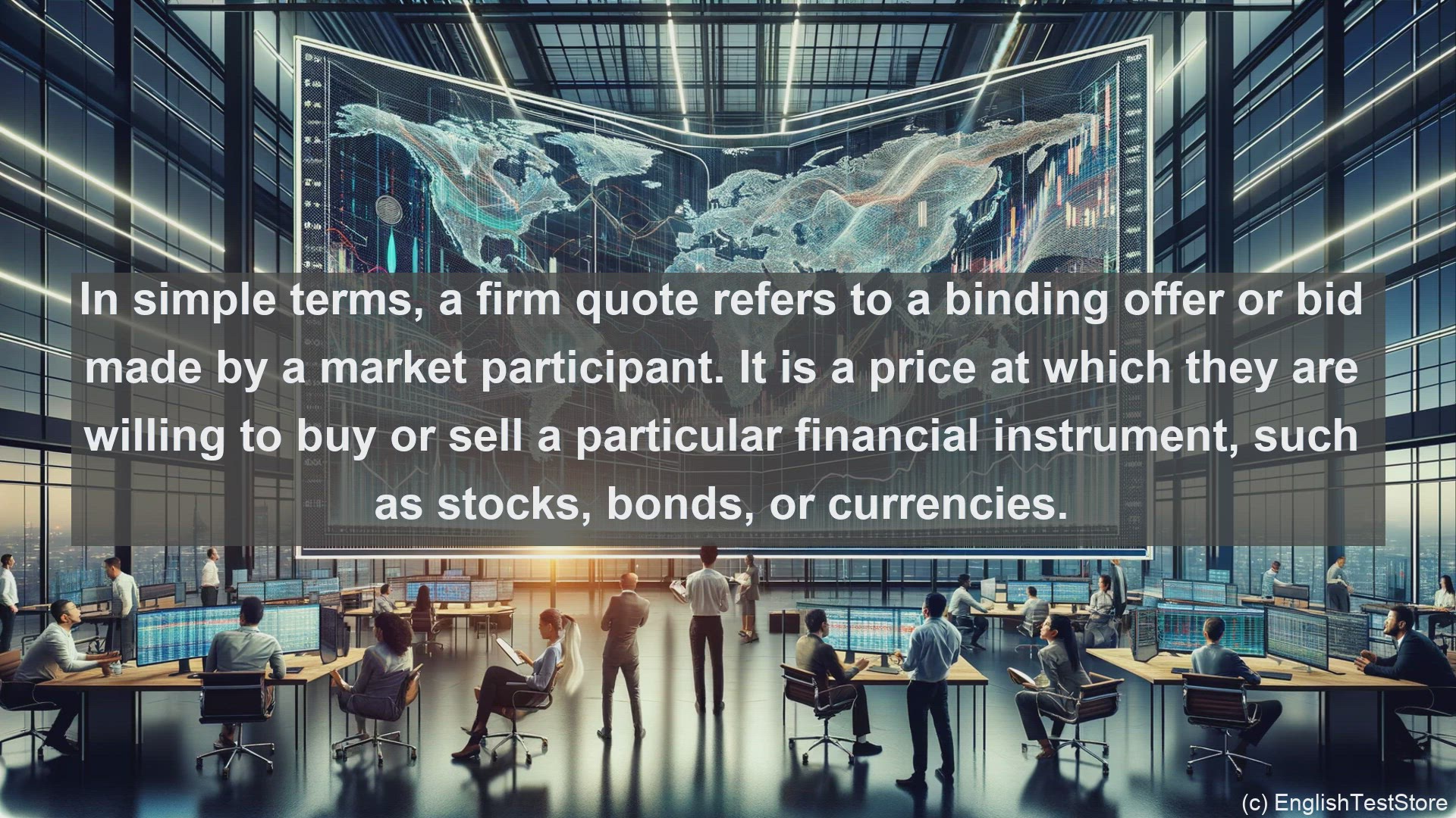 'Video thumbnail for Firm quote in economics and finance'