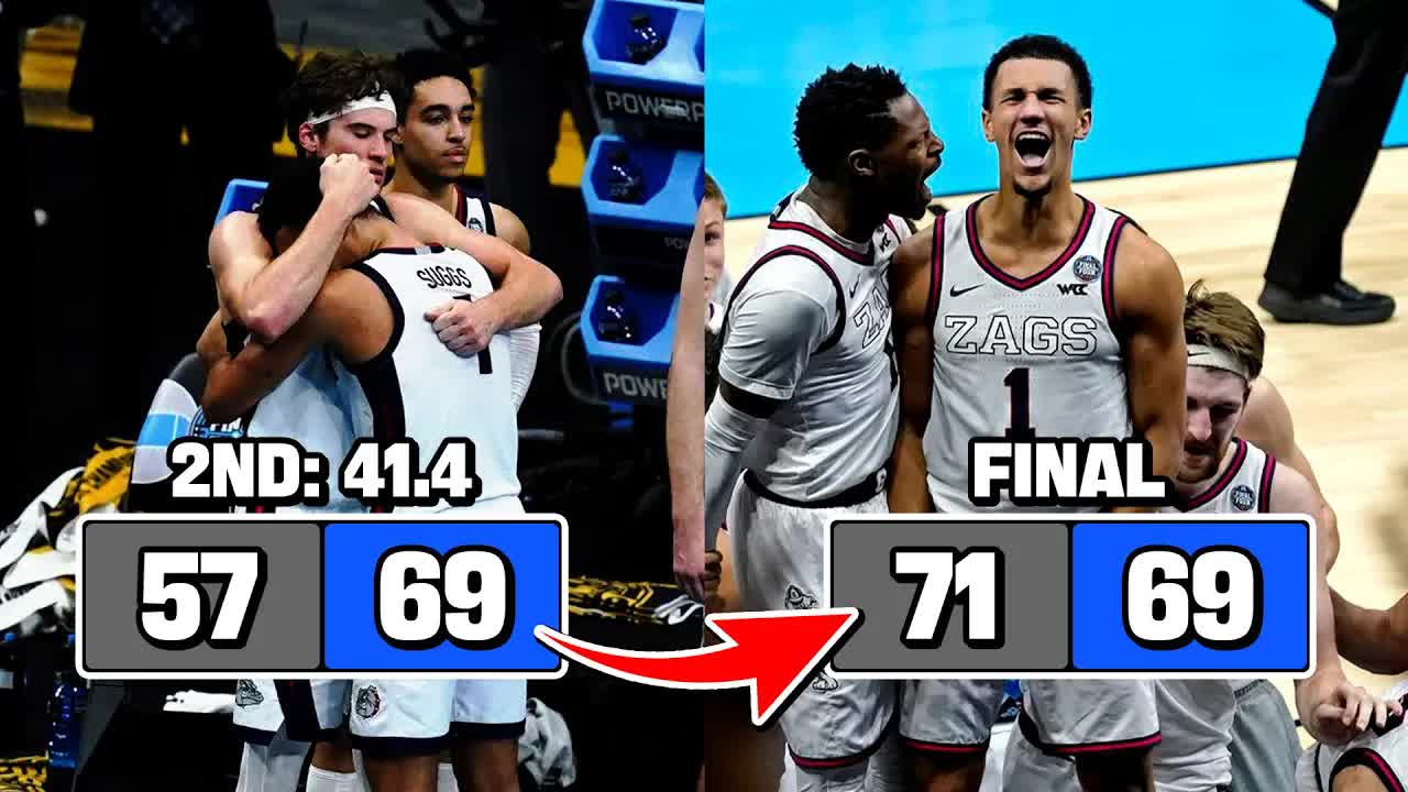 Video thumbnail for The Greatest Comebacks In College Basketball History...