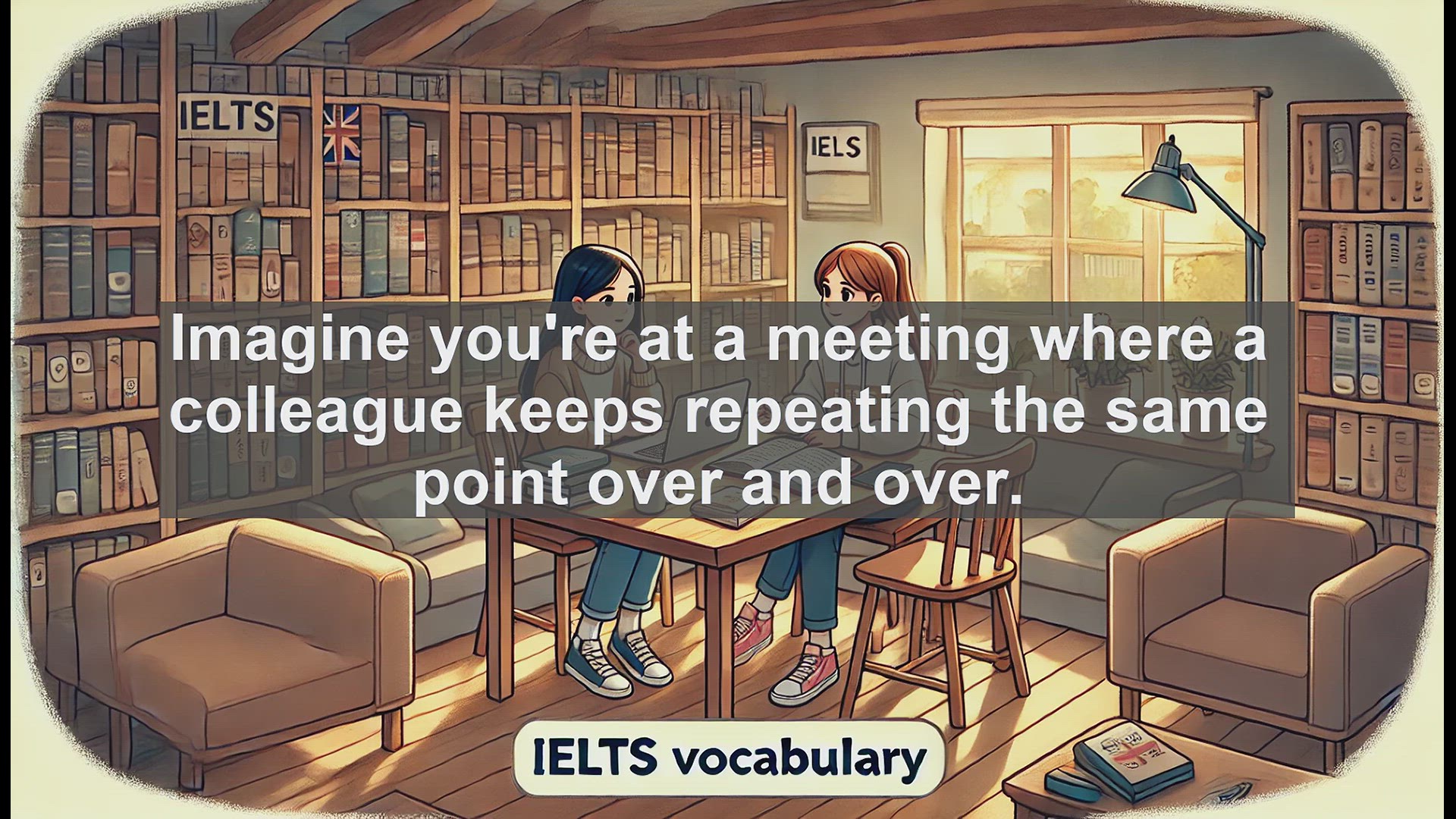 'Video thumbnail for 2000 Must Know IELTS 9.0 Vocabulary - Understanding 'Belabor': Boost Your IELTS Score with Advanced Vocabulary'