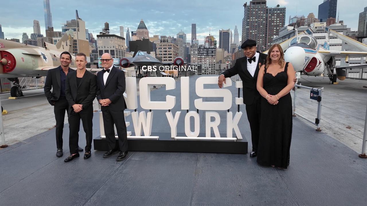 Video thumbnail for NY: CBS' NCIS: New York Premiere Screening - Arrivals 17.