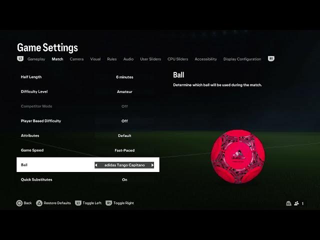 Video thumbnail for How To Get Adidas Ball In FC 24 ( FIFA 24 )