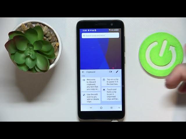 Video thumbnail for How to Activate and Use Keyboard Clipboard on ALCATEL 1 (2022) - Enable Clipboard
