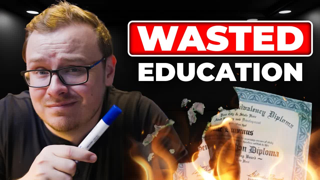 Video thumbnail for shane hummus: dead-end degrees? avoid these college majors!