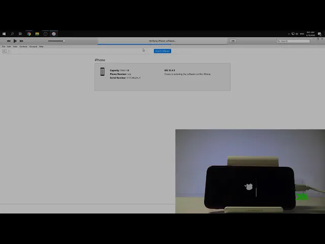 Video thumbnail for How to Hard Reset iPhone SE 2020 via iTunes - Remove APPLE Data