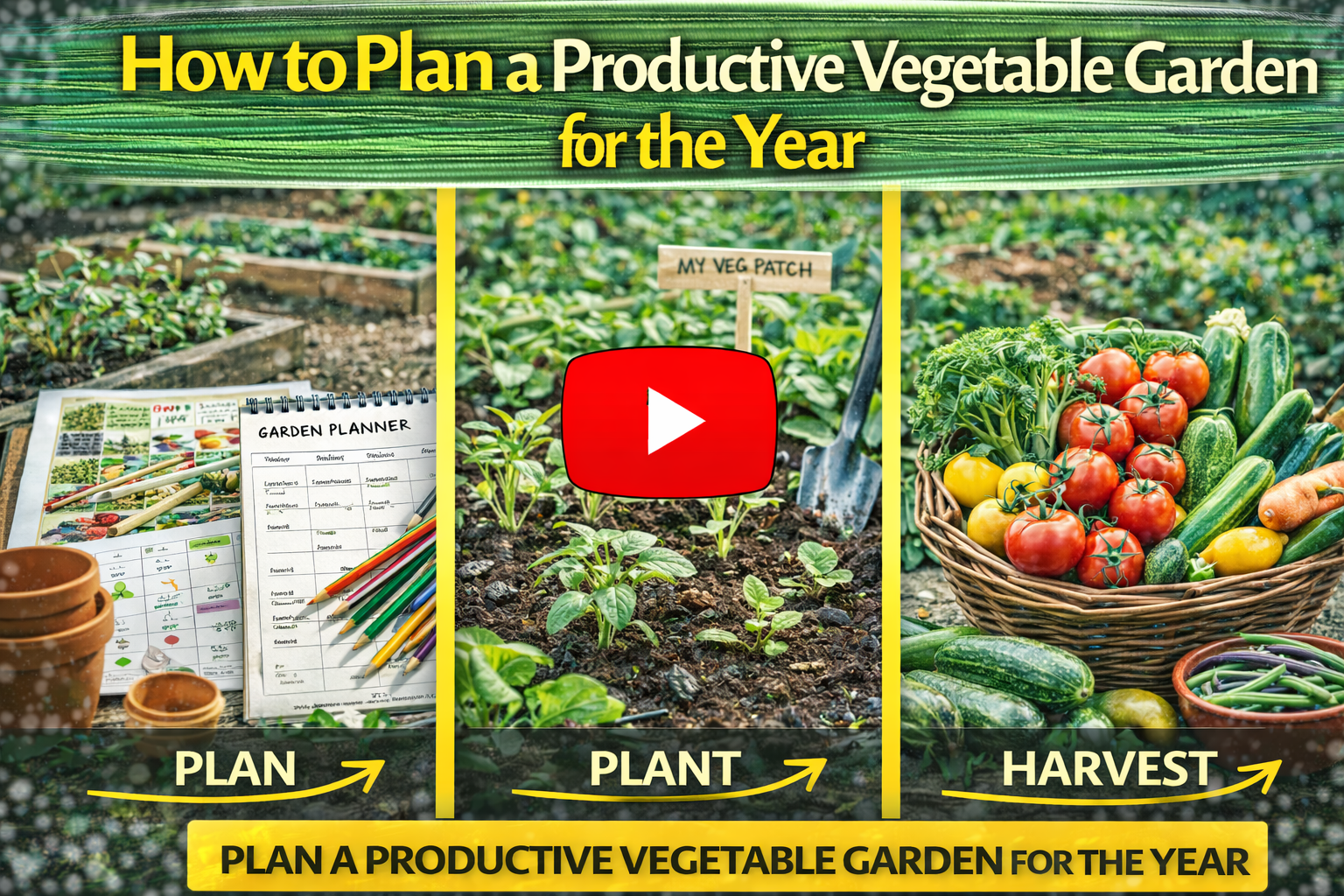 Video thumbnail for How to Plan a Productive Vegetable Garden for the Year