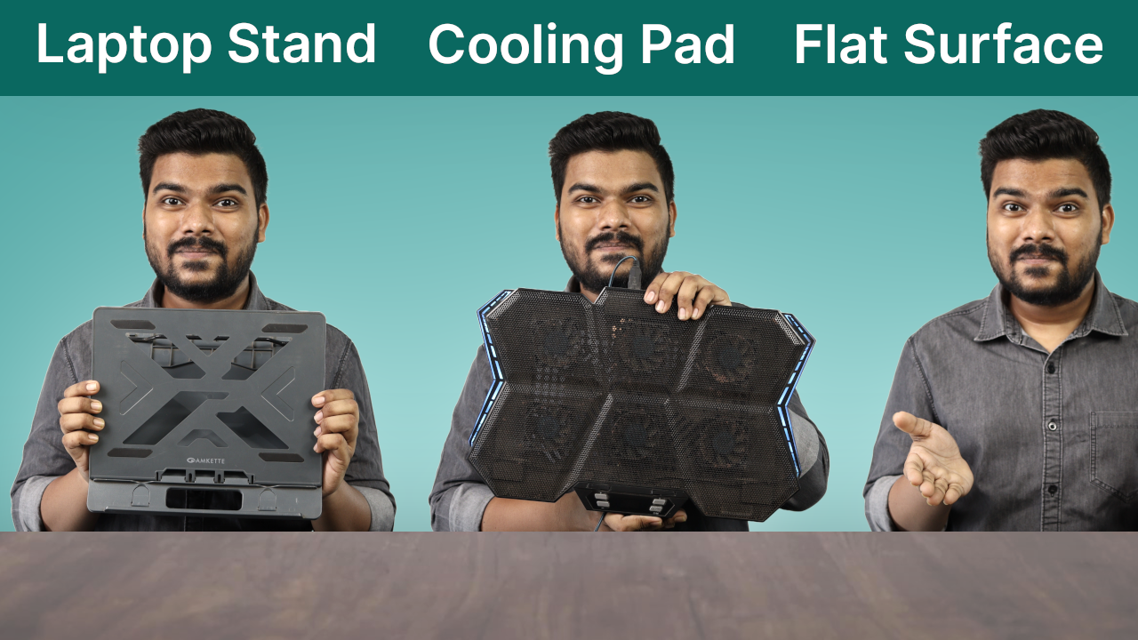'Video thumbnail for Laptop Stand vs Cooling Pad vs Flat Surface: Which is Better to Use?'