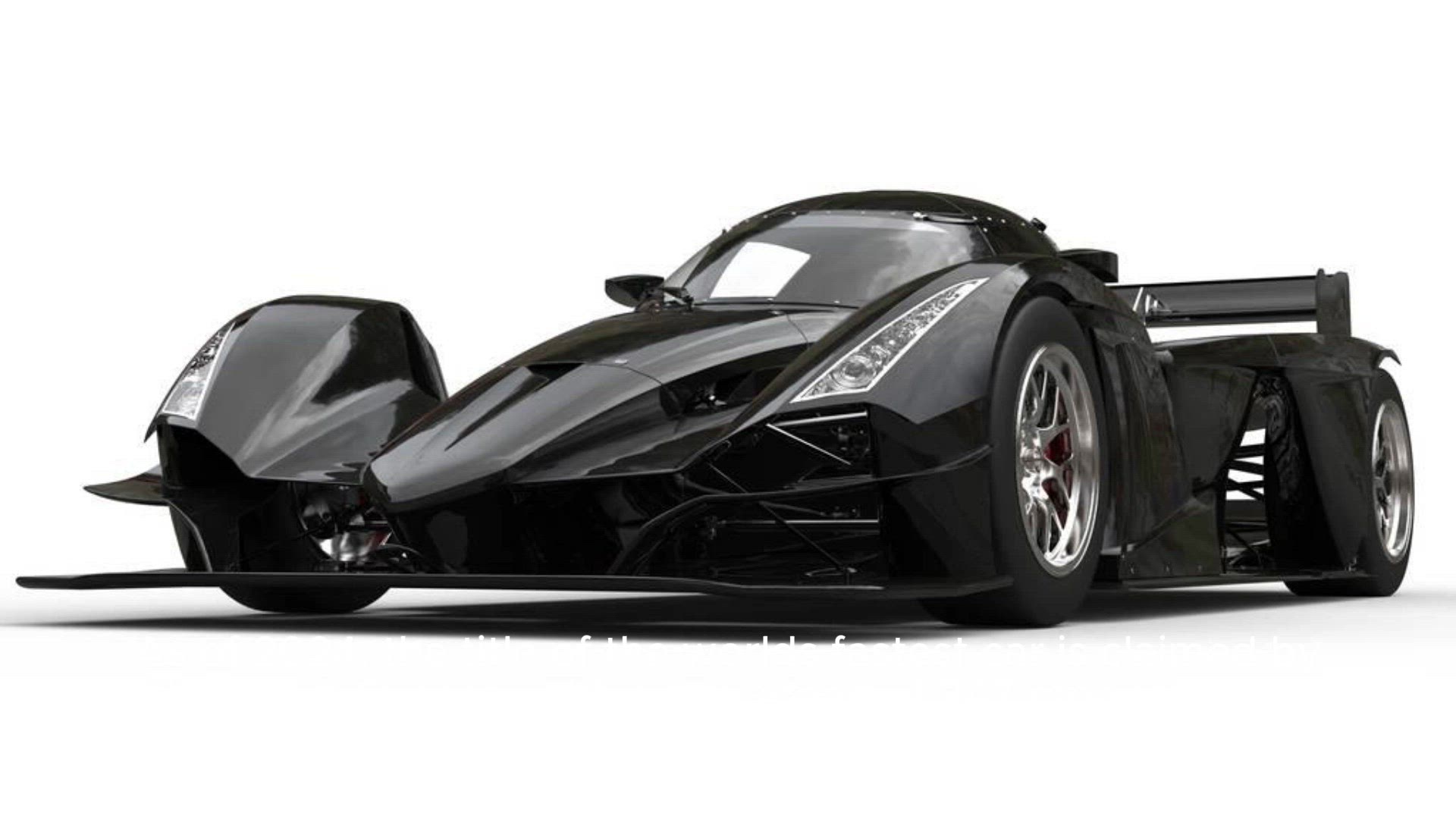 Video thumbnail for World Fastest Car 2024