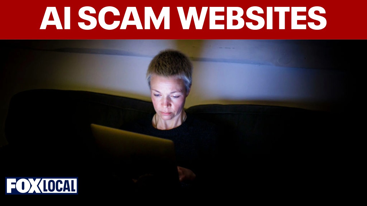 Video thumbnail for AI scams create spoof websites mimicking popular brands