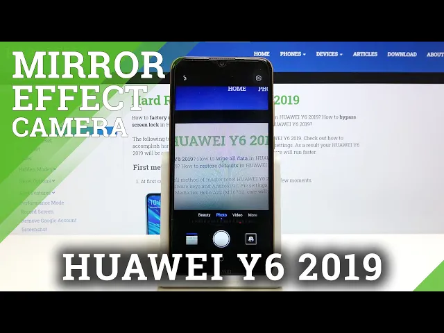 Video thumbnail for How to Disable Mirror Effect in Huawei Y6 2019 – Camera Settings
