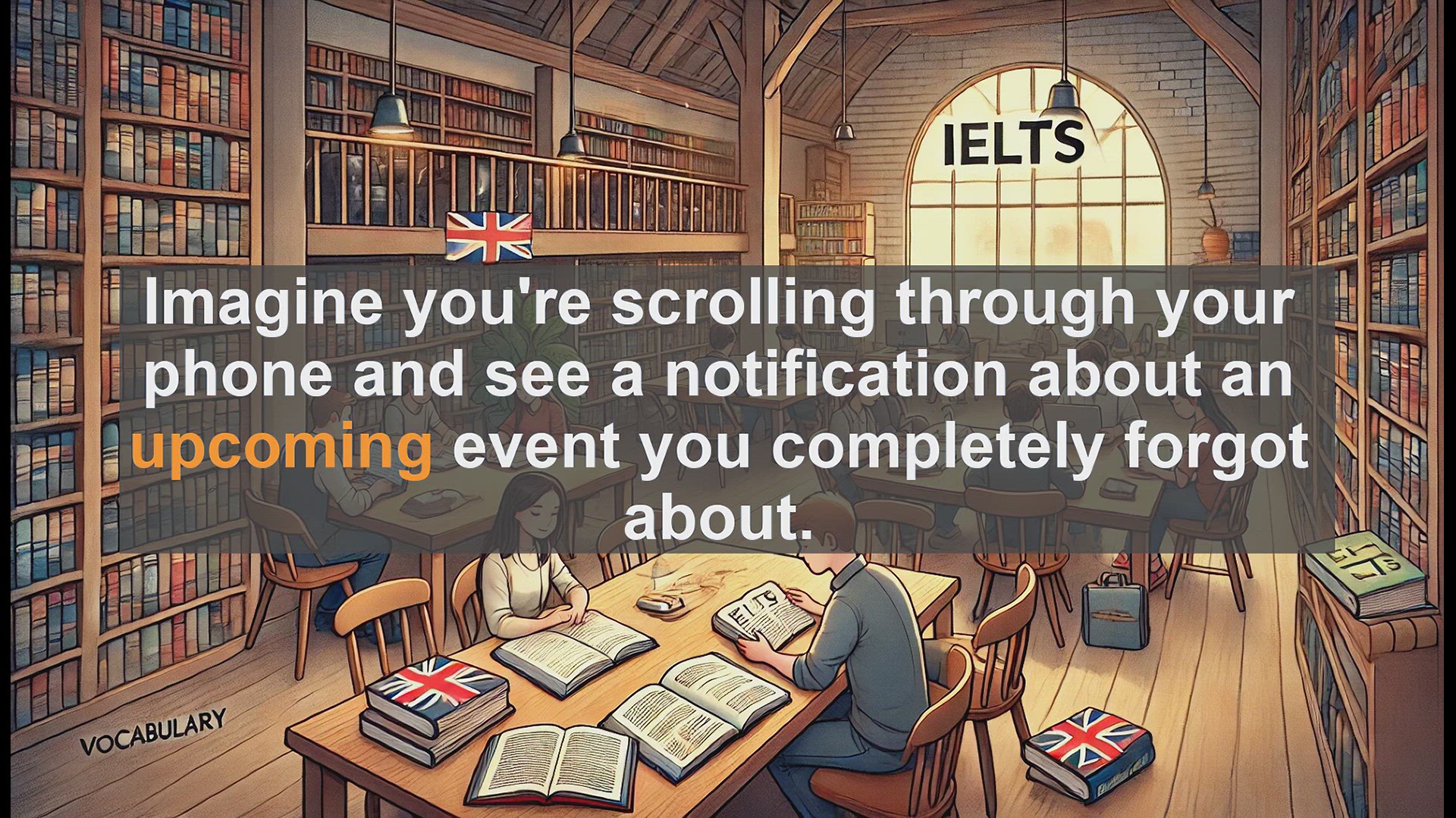 'Video thumbnail for 2500 Must Know IELTS 6.5 Vocabulary - Understanding 'Upcoming': A Key Word for IELTS Success'