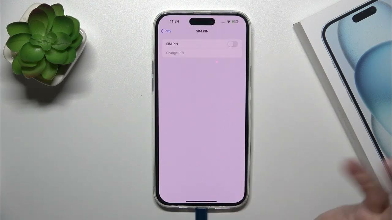Video thumbnail for How to Remove SIM PIN from SIM Card on iPhone 15 Plus?