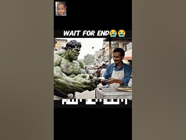 Video thumbnail for जब हल्क के पापा हल्क को खाना नहीं देते 😱🤯