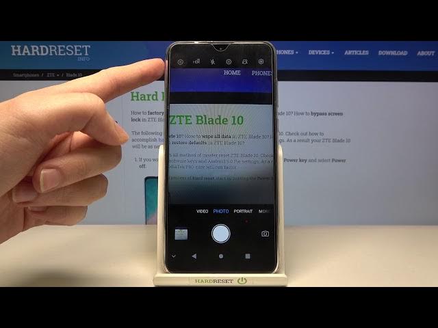 Video thumbnail for How to Turn On/Off Camera Shutter Sound on ZTE Blade 10 – Adjust Camera Sounds