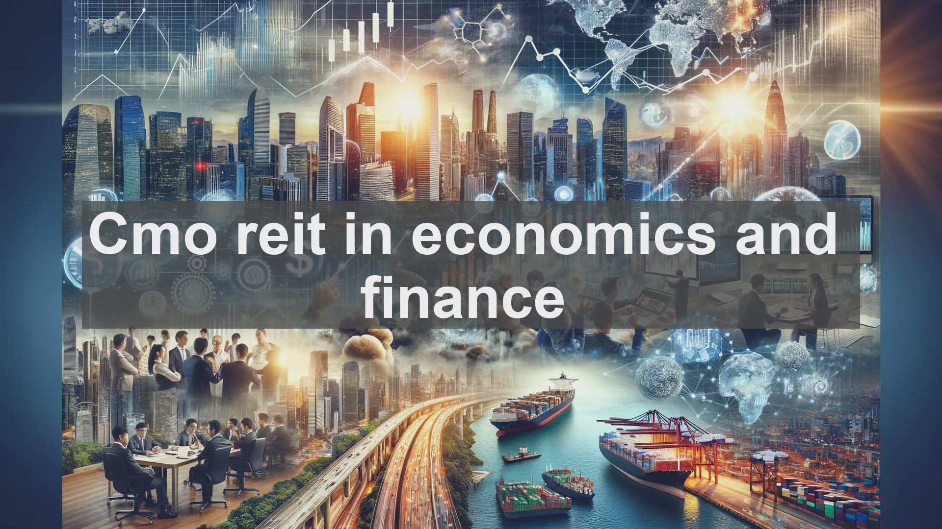 'Video thumbnail for Cmo reit in economics and finance'