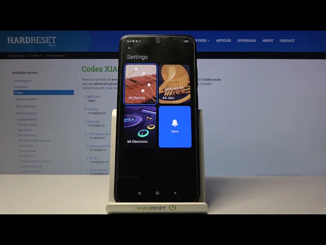 Video thumbnail for How to Change Ringtone on XIAOMI Redmi Note 10S - Open Sound and Vibration Settings