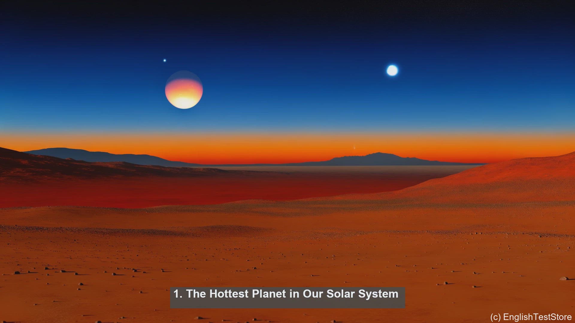 'Video thumbnail for 10 Things You Didn't Know About Venus's Surface Temperature Variations'