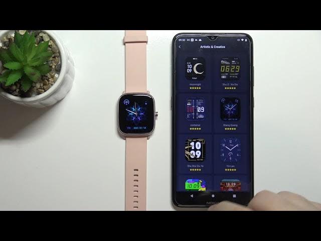 Video thumbnail for How to Set Custom Watch Face on XIAOMI Amazfit GTS 2 Mini – Adjust Home Screen Look