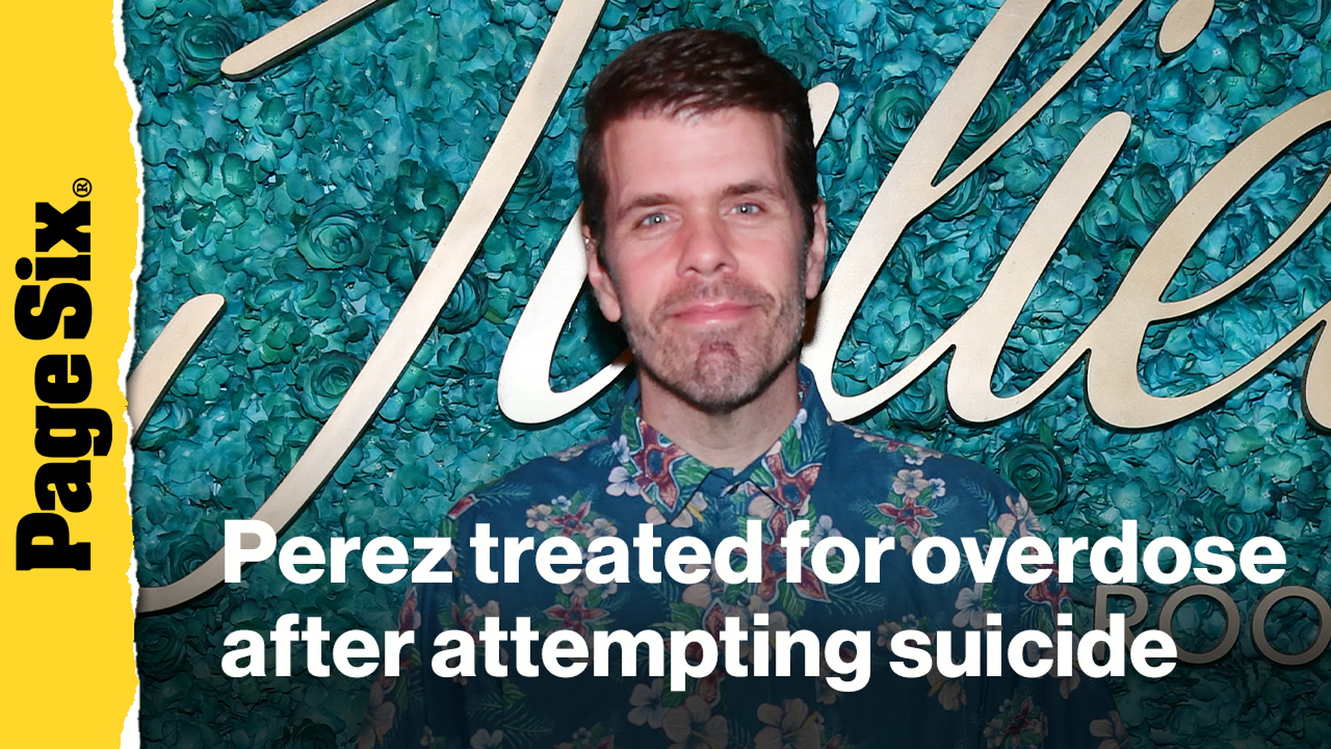 Video thumbnail for Perez Hilton treated for overdose after attempting suicide, fleeing home: police