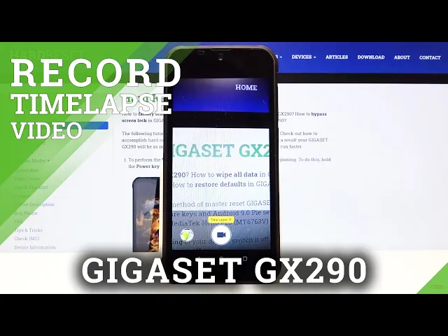 Video thumbnail for How to Use Timelapse Feature in Gigaset GX290 - Record Videos in Timelapse